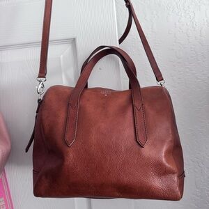 Fossil Leather Sydney Satchel